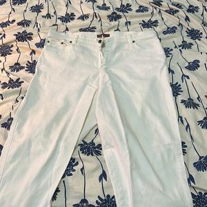 Vintage Summer White Jeans